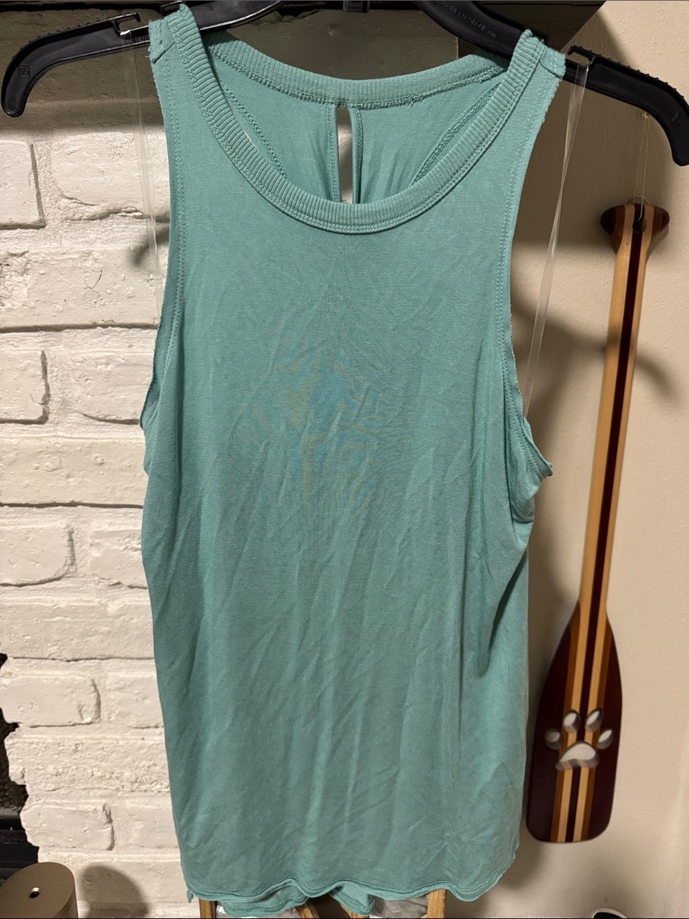 JoyLab Light Teal Scoop Neck Tank